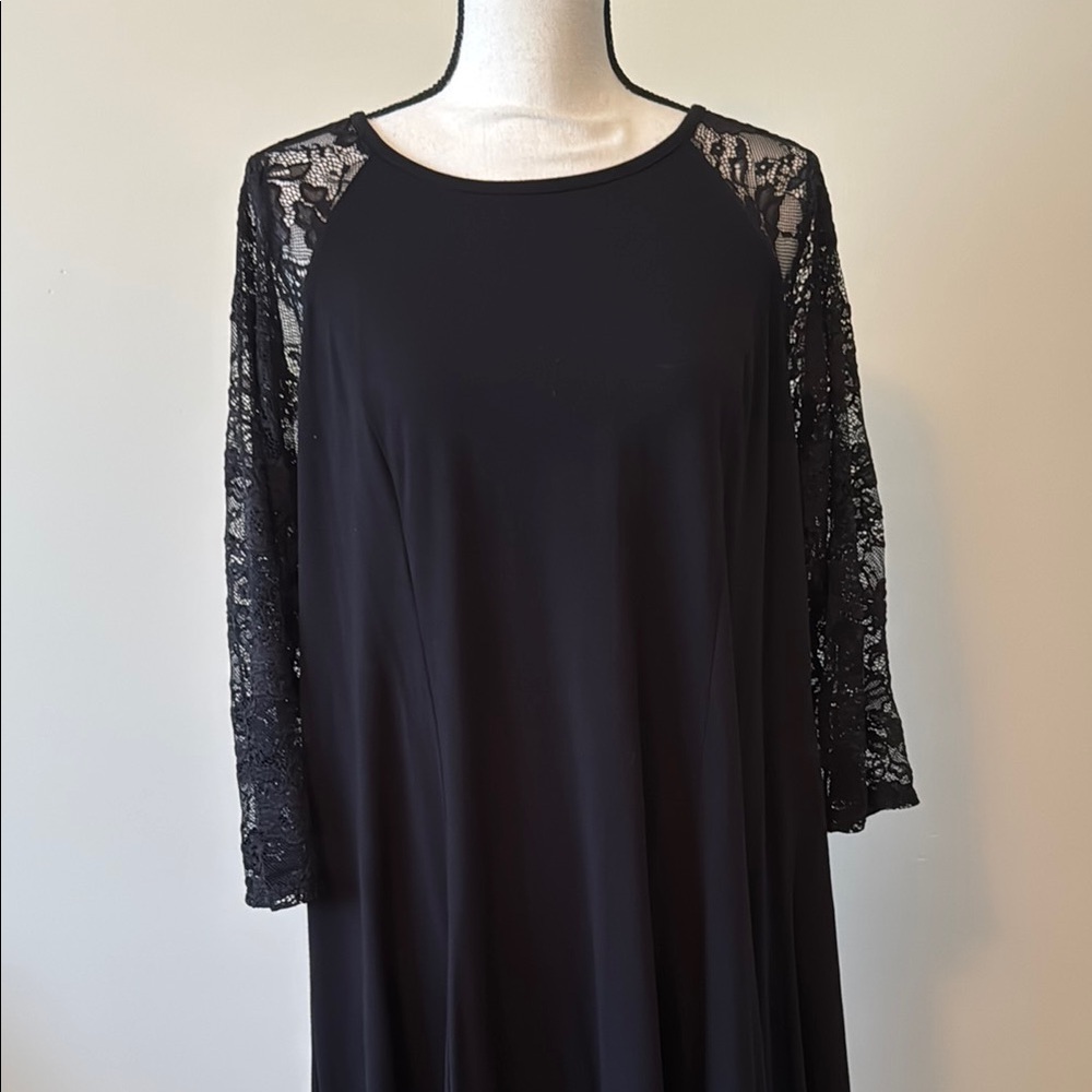 Torrid Black A-line Mini Dress with Raglan Sleeves